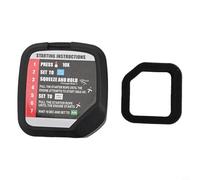 Bulevisiter Couvercle de filtre à air de rechange et kit d'éléments pour débroussailleuse Homelite UT33600B UT33650B - Boîtier en plastique OEM 205040001 pour outils de jardin