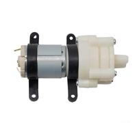 Bulevisiter DC24V Diaphragme 24V 0.7A 1.5-2L/Min Air Water Transfer pour Aquarium Poisson Aquarium Poisson Thé et Usage Industriel - Modèle R385 Métal + Plastique