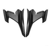 Bulevisiter Déflecteur latéral fixe pour moto 160, kit de carrosserie en fibre de carbone ABS pour améliorer la sécurité et l'apparence (A)