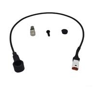 Bulevisiter E-For Bike Capteur de vitesse pour moteurs M420/M400/M620/G510/M300/G330-3-Pin UART Protocole compatible avec systèmes de moteur, câble en PVC noir (SKU)