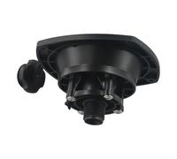 Bulevisiter Entrée d'eau avec régulateur de pression pour camping-car, caravane et bateau - Réducteur de pression d'eau de 45 PSI avec clapet anti-retour, entrée de remplissage secteur étanche (noir)