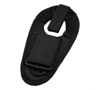 Bulevisiter Étui de lampe de poche pour la plongée, support de torche réglable et étanche compatible avec les lampes de poche de 2,5 à 4 cm, support de lampe de plongée en nylon avec dragonne pour