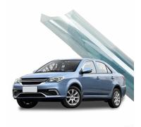 Bulevisiter Film teinté pour voiture 75 % VLT bleu clair 152 cm x 50 cm pour protection solaire en céramique avec rejet UV et chaleur