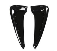 Bulevisiter Garniture de grille d'aération latérale avant compatible avec X5 F15 M Sport 2014-2018, modification de style extérieur en plastique ABS, noir