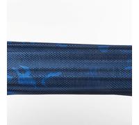 Bulevisiter ICE Foulard en soie pour sports de plein air, cache-cou respirant avec impression 3D, évacuation de l'humidité, pour cyclisme, randonnée, pêche, taille (bleu)