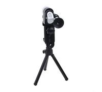 Bulevisiter Judas d'angle étanche | Mini monoculaire | Objectif optique portable avec zoom 8X | Pour la chasse, le camping, l'alpinisme, la randonnée, l'observation des oiseaux (C)