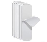 Bulevisiter Kit de montage de sonnette double face - Coussinets sans perçage pour sonnette vidéo Blink Batterie, lot de 6, blanc, forte adhérence sur surfaces lisses (carrelage/verre)