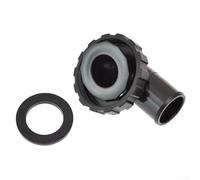 Bulevisiter Kit de raccord de tuyau de gonflage de compensateur de flottabilité avec coude de tuyau, rondelle en caoutchouc et écrou pour plongée sous-marine, compatible avec K-Valve et systèmes de