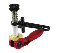 Bulevisiter Libération rapide pour tige de selle de vélo pour et pour 360 vélos pliants, design léger en alliage d'aluminium avec crochet pliable, compatible (rouge)