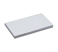 Bulevisiter Lot de 10 autocollants magnétiques réutilisables en caoutchouc souple pour cartes de visite et de réfrigérateur pour photos, décoration à faire soi-même, rappel de tableau blanc - 89 x 54