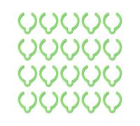 Bulevisiter Lot de 10 ou 20 colliers de serrage de 27 mm pour extracteurs de poussière et ponceuses - Pour des clips à sertir durables en plastique pour une connexion fiable du tuyau, gestion