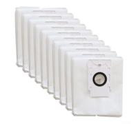 Bulevisiter Lot de 10 sacs à poussière de rechange pour MEDION X50 SW, MiWhole M8 Lite, Beko VRR80214VB VRR94314VB, Grundig VCR 7130 7230-3,3 L - Grande capacité - Non tissé