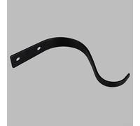 Bulevisiter Lot de 2 crochets de suspension en métal pour plantes - Pour décorer les jardins et les murs (noir)