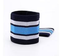 Bulevisiter Lot de 2 sangles de jambe et de cheville en latex pour maintenir le pantalon libre de la chaîne pour l'anneau et la graisse, équipement d'extérieur réglable pour le cyclisme, le jogging ou