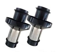 Bulevisiter Lot de 2 supports de filtre de rechange pour aspirateurs sans fil VC4 et VC6 - Pour support noir durable compatible avec K?rcher pour série VC, convient au conduit d'air d'origine