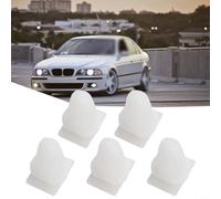 Bulevisiter Lot de 20 clips de fixation de seuil de porte compatibles avec E30 E36 E39 E38 325xi 525i 750i avec numéro de pièce 51471840961, rivets de fixation en plastique, tige de 8 mm de 14 mm