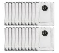 Bulevisiter Lot de 20 sacs à poussière de 4,6 litres pour aspirateurs bObsweep et Ultra-robots - Sacs de rechange non tissés haute capacité de 4,6 L, lot de 4/10/20 pièces