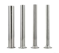Bulevisiter Lot de 4 tubes de remplissage de saucisses pour hachoir à viande, entonnoir à saucisses pour viande et hachoir (3,8 cm)