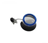 Bulevisiter Loupe avec clip en alliage d'aluminium 5x/10x/20x lentilles pour réparation de montres, loupe d'horloger lentille en verre double couche légère (dix fois)