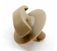 Bulevisiter LR008969 Crochet d'arrimage pour filet de bagages Defender 2 (L359) 2008, matériau ABS, beige de rechange pour filet de chargement intérieur