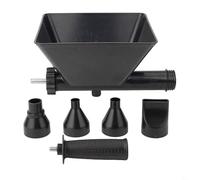 Bulevisiter Machine à calfeutrer électrique avec 5 buses pour jointoiement de mortier et pointage de ciment, design manuel avec port entonnoir pour la construction et le bricolage (SKU)