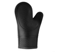 Bulevisiter Maniques isolantes résistantes à la chaleur jusqu'à 300 °C, extérieur en silicone avec doublure en tissu éponge pour une prise en main antidérapante, lavables en machine, compatibles (A)