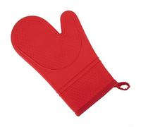 Bulevisiter Maniques isolantes résistantes à la chaleur jusqu'à 300 °C, extérieur en silicone avec doublure en tissu éponge pour une prise en main antidérapante, lavables en machine, compatibles (D)