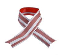 Bulevisiter Marchepied d'escalier en forme de L pour protection des bords en PVC 1 m de longueur 5 cm x 2 cm antidérapant pour usage domestique, marron (marron)