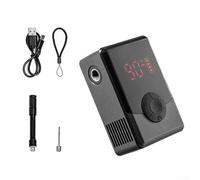 Bulevisiter Mini air électrique gonflable sans fil pour vélo de route et VTT, corps 15 cylindres entièrement en métal, batterie 900 mAh, moteur sans balais 18300 tr/min, 0-90