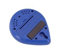 Bulevisiter Minuteur de douche numérique avec ventouse, compte à rebours programmable pour salle de bain, économie d'énergie avec alarme, écran 3 couleurs (bleu)