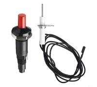 Bulevisiter Module d'allumage piézo électronique avec bouton poussoir de démarrage avec fil de sortie haute tension pour barbecue à gaz, cuisinière en plein air, équipement de camping