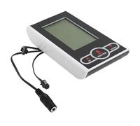 Bulevisiter Moniteur de vélo d'appartement LCD à affichage numérique avec capteur de fréquence cardiaque, compteur de calories, compteur de temps, de vitesse et de distance pour entraîneur