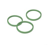 Bulevisiter O-Compatible avec le lot de 3 joints d'étanchéité en caoutchouc pour refroidisseur turbo - Joint de tube flexible de rechange direct compatible avec E46 E90 E60 E83 E70 X3 - Compatible