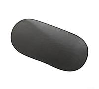 Bulevisiter Pare-soleil arrière de voiture pour protection UV - Visière anti-UV en maille avec ventouses 100 x 50 cm Noir