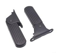 Bulevisiter Pédale pliable pour vélo électrique compatible avec E-For Bike et Scooter, bande de roulement en caoutchouc antidérapante avec plaque en acier épaisse, gauche (7 cm)