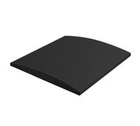 Bulevisiter Planche de support en éponge haute densité pour un meilleur confort d'assise, 50,8 x 50,8 x 5,1 cm, remplace les inserts usés, compatible avec divers canapés (noir)