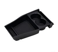 Bulevisiter Plateau de rangement en ABS noir pour IONIQ 5 2021+ | Compatible avec console centrale avant | Convient aux véhicules à conduite à gauche, aucun outil nécessaire