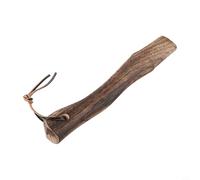 Bulevisiter Poignée de hache courte en bois robuste faite à la main pour une utilisation en extérieur, finition polie lisse avec contrôle amélioré, s'adapte à plusieurs types de haches - Modèle B 33 x