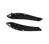 Bulevisiter Poignée de porte intérieure avant gauche et droite compatible avec F30 F34 F35 Série 3 Berline/Wagon/GT 2012-2018, poignées intérieures de rechange ABS noir