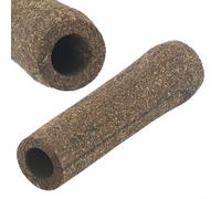 Bulevisiter Poignée en liège pour canne à pêche DIY pour construction et réparation, longueur 10,1 cm, diamètre extérieur 24,5 mm, compatible avec sièges de moulinet standard, caoutchouc et liège (SKU