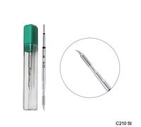 Bulevisiter Pointes de fer à souder de rechange pour série C210 C245 C115, noyau chauffant compatible avec poignée de station de soudure, kit de recharge de stylo à souder dans différents types de