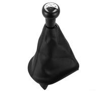 Bulevisiter Pommeau de levier de vitesse 5 vitesses pour 207 307 406 et Citroën C4 C5 XSARA, matériau ABS avec prise en main confortable, noir