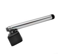 Bulevisiter Porte-craie de billard multifonctionnel avec piquet pour queue de billard, accessoire de billard en aluminium et plastique pour l'entretien de la queue, outil de porte-clés compact (sku)