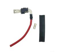 Bulevisiter Porte-fusible avec câble pour S60 S80 V70 XC60 XC70 2007-2017, borne positive de batterie, OEM 31412136 31343764, ABS et métal, noir