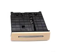 Bulevisiter Porte-gobelet pour accoudoir arrière pour A6L C7 2012-2018 | Console centrale de rechange avec montage OEM L4GD885995CA5 | Matériau ABS, ne se déforme pas (beige)