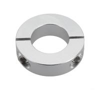 Bulevisiter Roulement de limite de verrouillage d'arbre optique séparé avec axe fixe pour bague et bague de serrage de positionnement, alliage d'aluminium, 15/20/25/30 mm, pour (25 mm)