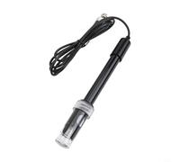 Bulevisiter Sonde électrode PH 0-14 pH - Connexion BNC - Compatible avec pH-mètres et contrôleurs - Câble de 115 cm - Capteur en plastique durable pour eau potable