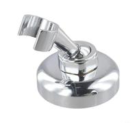 Bulevisiter Support de pommeau de douche pour douche à main - Support mural réglable en alliage de zinc avec installation à double trou, pour une utilisation durable et peu encombrante pour un usage