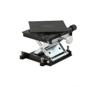 Bulevisiter Table élévatrice en aluminium réglable de 39 à 96 mm pour surfaces inégales avec panneau de 90 x 90 mm, réglage fin complet pour travaux de nivellement et de gravure