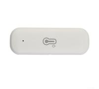 Bulevisiter Thermomètre hygromètre d'intérieur WiFi de -20 °C à 60 °C ± 1 °C Précision ± 5 % pour application RH Surveillance à distance Exportation de données